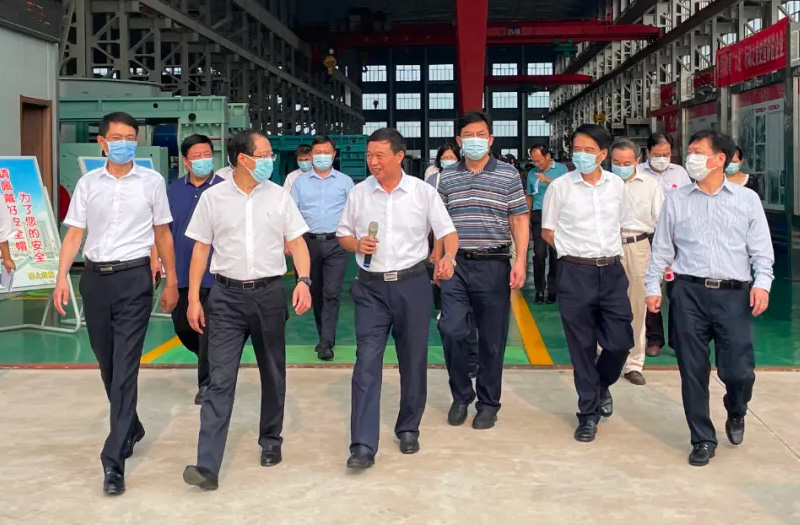 南通市人大常委会副主任陈俊一行到suncitygroup太阳集团,太阳集团集团调研重大项目推进工作