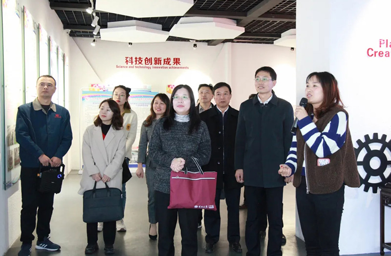 南通市总工会领导来江苏suncitygroup太阳集团,太阳集团集团股份有限公司考察调研