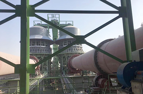 suncitygroup太阳集团,太阳集团集团两条日产1000吨活性石灰生产线在唐山港陆点火成功